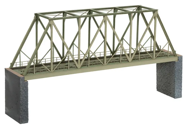 Noch 67029 - Truss Girder Bridge With Bridgeheads (Ho Scale) 1