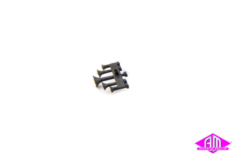 Nr Class Brass Horns (One Pair) Ho Scale 1
