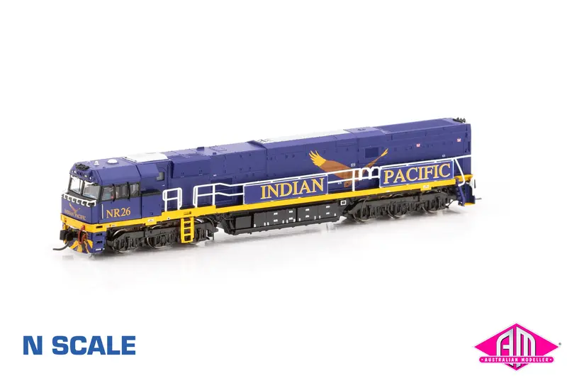Nr Class Locomotive Nr26 Indian Pacific® (Mk1) - Blue & Yellow (Nnr-15) N-Scale 1
