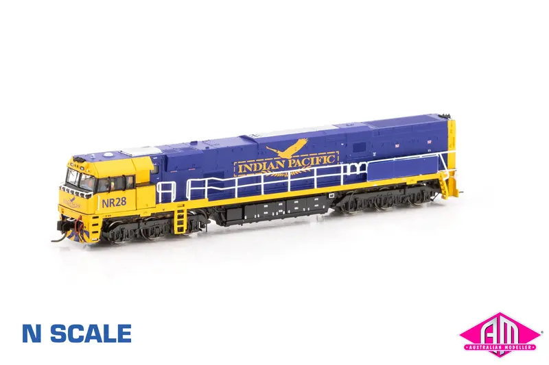 Nr Class Locomotive Nr28 Indian Pacific® (Mk3) - Blue & Yellow (Nnr-19) N-Scale 1