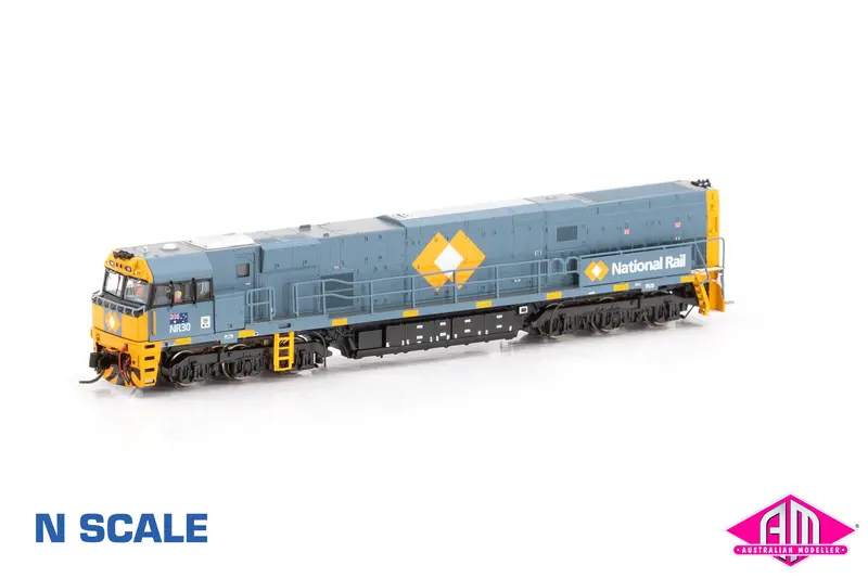 Nr Class Locomotive Nr30 National Rail Grey Livery - All Grey (Nnr-3) N-Scale 1