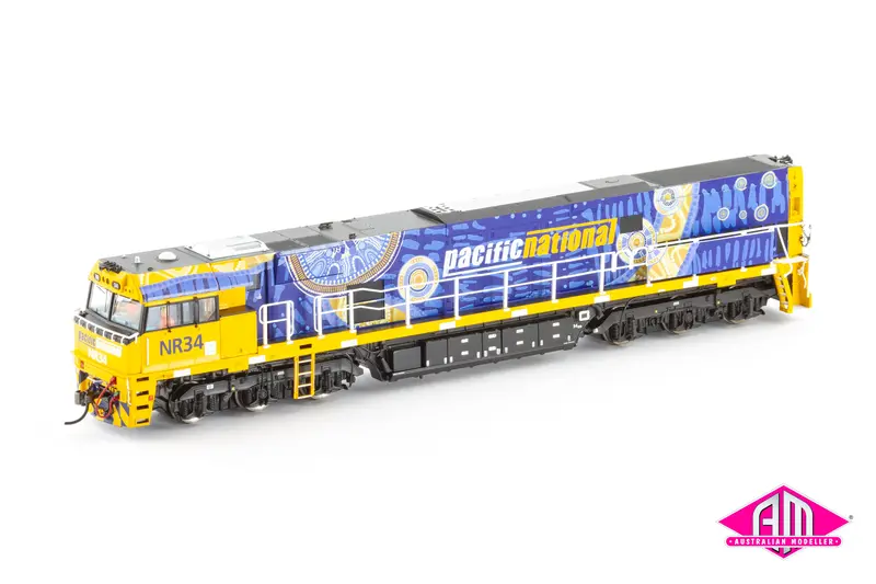 Nr Class Locomotive Nr34 Pacific National Rap (Nr-48) Ho Scale 1