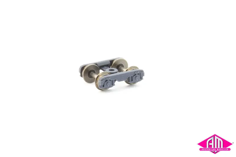 Nsp-3 Dca Bogie With 36" Rp25-72 Blackened Metal Disc Wheels - 1 Pair (N Scale) 1