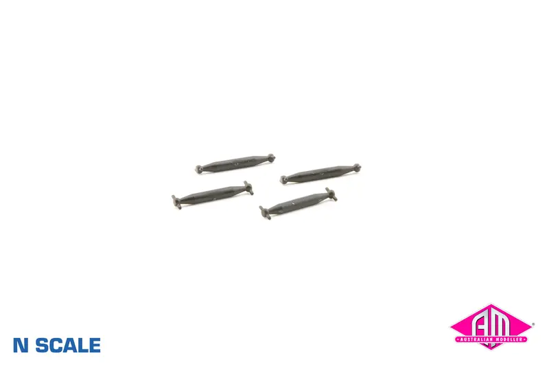Nsp-8 80 Class Drive Shafts - 4Pc (N Scale) 1