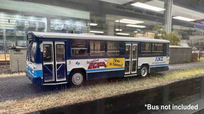 Nsw Government  Bus Advertising Banners, 1980'S Era (Ho Scale) 1