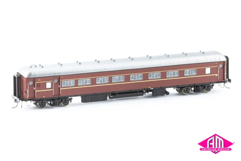 Nsw Supplementary Interurban Car Deep Indian Red Si-204A 1