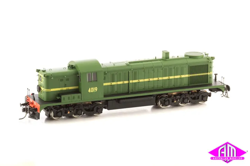 Nswgr 40 Class - Original Green - Type 2 - 4019 - Non Sound - Weathered 1