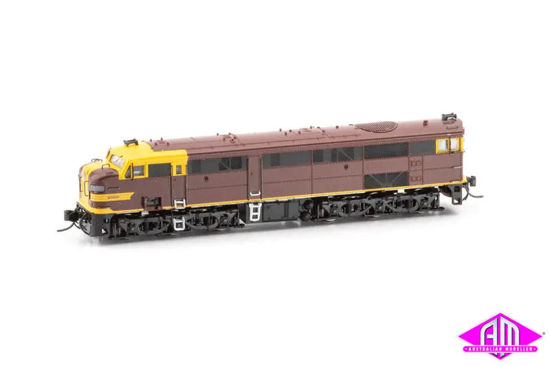 Nswgr 44 Class Locomotive - Indian Red - Austerity - Mk1 (N Scale) 1