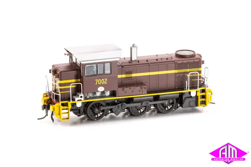 Nswgr 70 Class Locomotive Indian Red Yellow Lining 7002 1