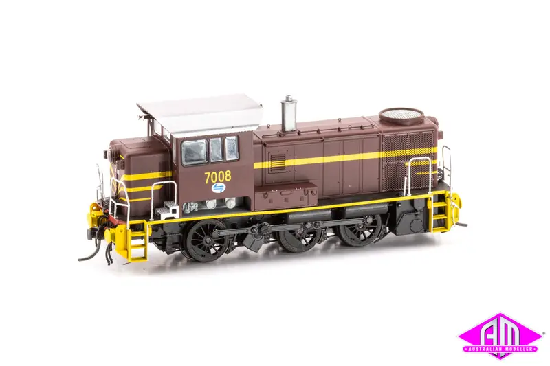 Nswgr 70 Class Locomotive Indian Red Yellow Lining 7008 1