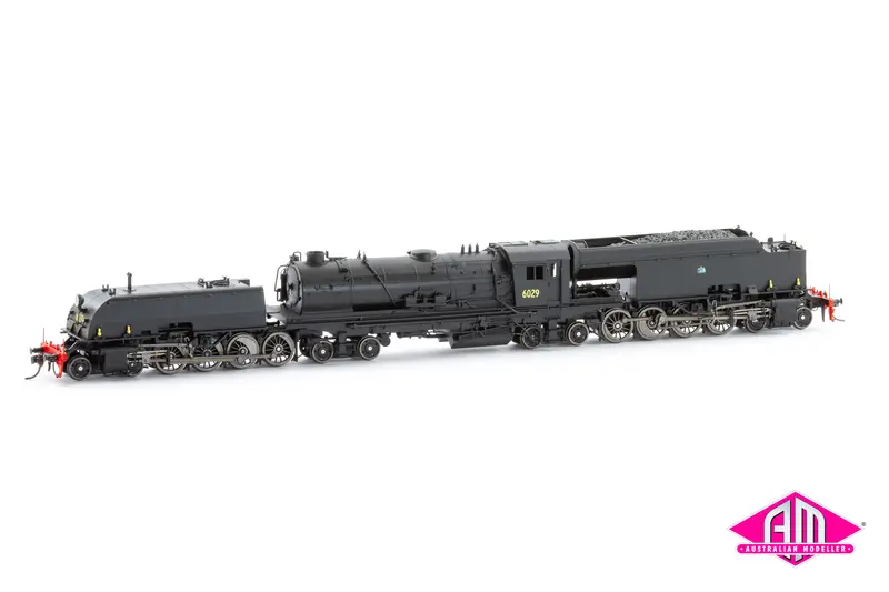 Nswgr Ad60 Beyer Garratt - 6029 Black With Act Herald (Ho Scale) 1