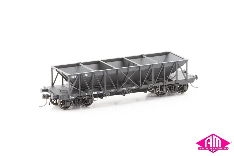 Nswgr Bbw Riveted Ballast Wagon Early-Late 1920'S-50'S Bbw-01 (3 Pack) Ho Scale 1