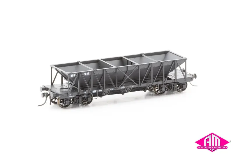 Nswgr Bbw Riveted Ballast Wagon Early-Late 1920'S-50'S Bbw-02 (3 Pack) Ho Scale 1