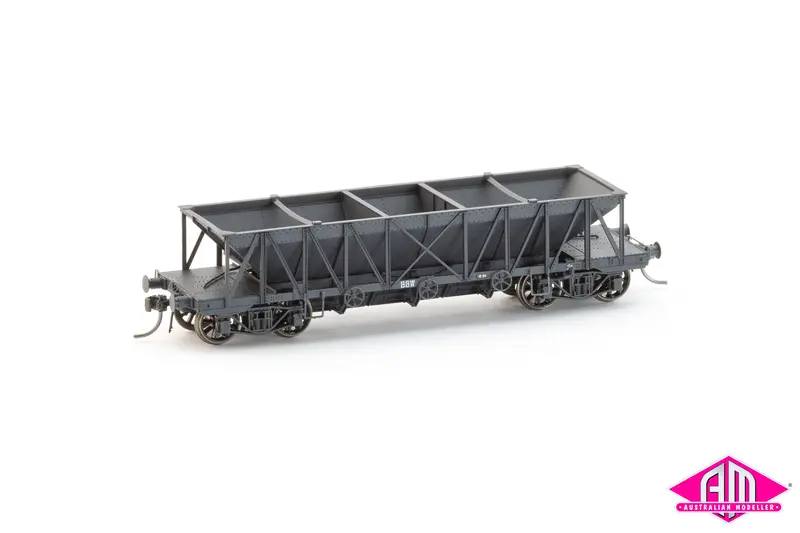 Nswgr Bbw Riveted Ballast Wagon Early-Late 1920'S To 1950'S Bbw-14 (3 Pack) Ho Scale 1