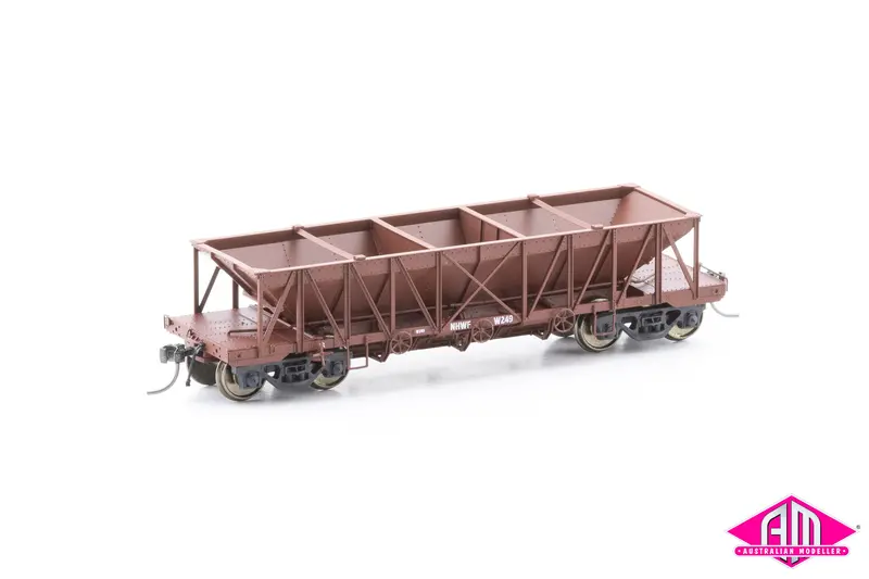 Nswgr Bbw Riveted Ballast Wagon Late 1980'S-90'S Bbw-11 (3 Pack) Ho Scale 1