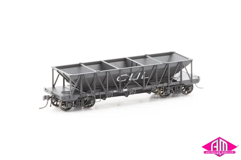 Nswgr Bbw Riveted Ballast Wagon Mid 1970'S-80'S Bbw-07 (3 Pack) Ho Scale 1