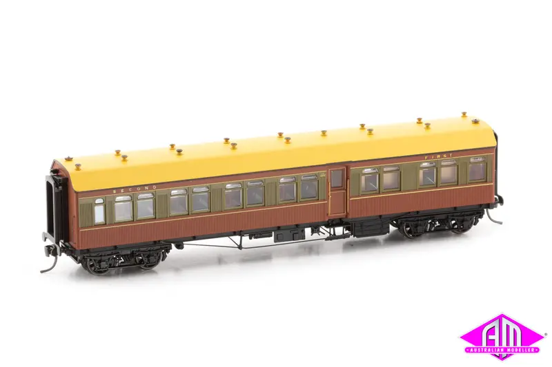 Nswgr Cr Composite Car Cr 1372 - Tuscan Red (Single Car) 1
