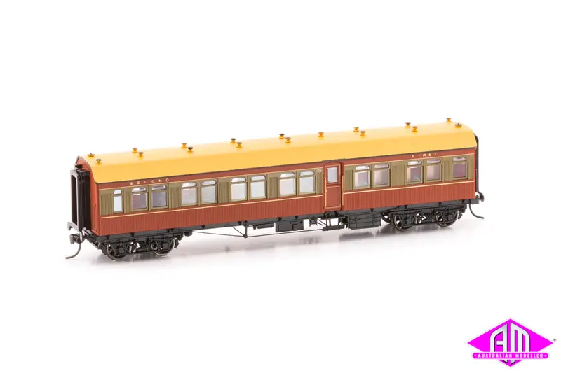 Nswgr Cr + Eho Tuscan & Russet Cr1415 Eho1290 (2 Car Set) 1