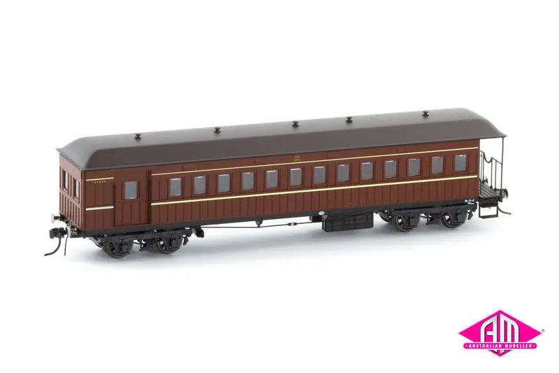 Nswgr End Platform Car Cca 1277 Indian Red Fo054 (Single Car) Ho Scale 1