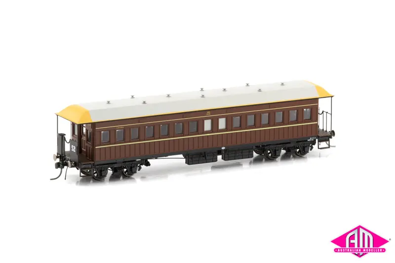 Nswgr End Platform Cars Set 52 Indian Red Fo039 (5 Car Set) 1