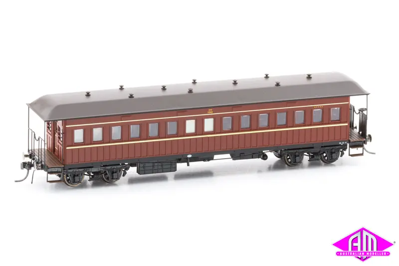 Nswgr End Platform Cars Set 94A Deep Indian Red Fo011 (2 Car Set) 1
