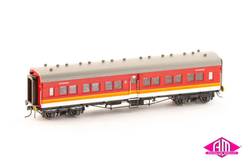 Nswgr Fg Independent Passenger Carriages Sra Candy Fg648, & Fg675 (2 Car Set) Ho Scale Fg007 1