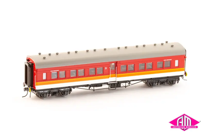 Nswgr Fg Independent Passenger Carriages Sra Candy Fg670, & Fg662 (2 Car Set) Ho Scale Fg008 1