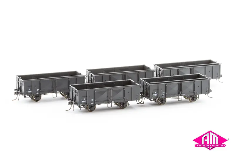 Nswgr K Wagon 1930-40S With Buffers 5 Pack (K 005) Ho Scale 1