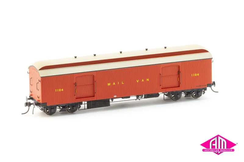 Nswgr Kb Mail Vans Kb1104 1930'S Tuscan (Ho Scale) 1