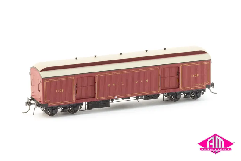 Nswgr Kb Mail Vans Kb1105 Early In Service (Ho Scale) 1