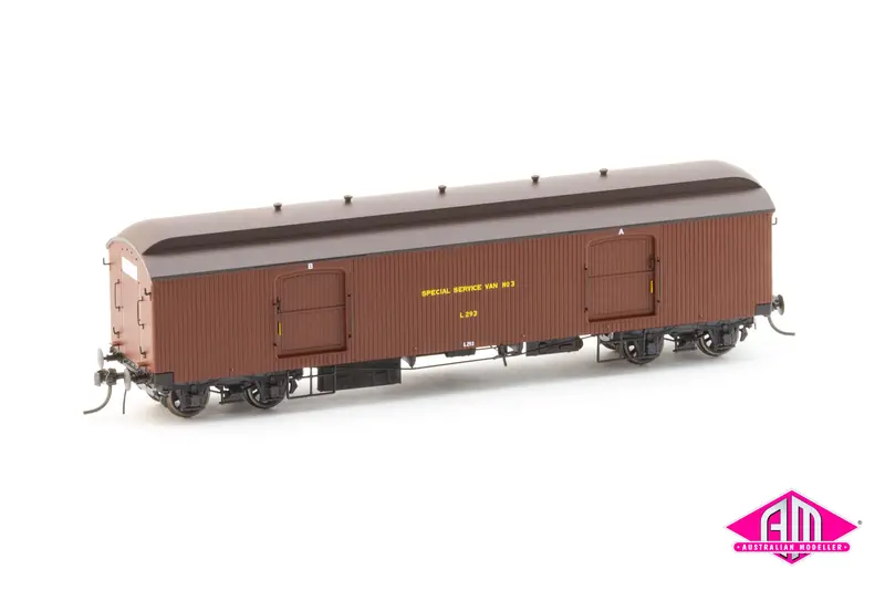 Nswgr Kb Mail Vans L293 Special Service Van No.3 1960'S (Ho Scale) 1