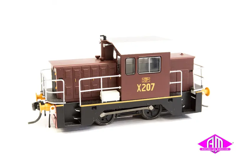 Nswgr X200 Class Rail Tractor X207 Rail Tractor - Indian Red 1