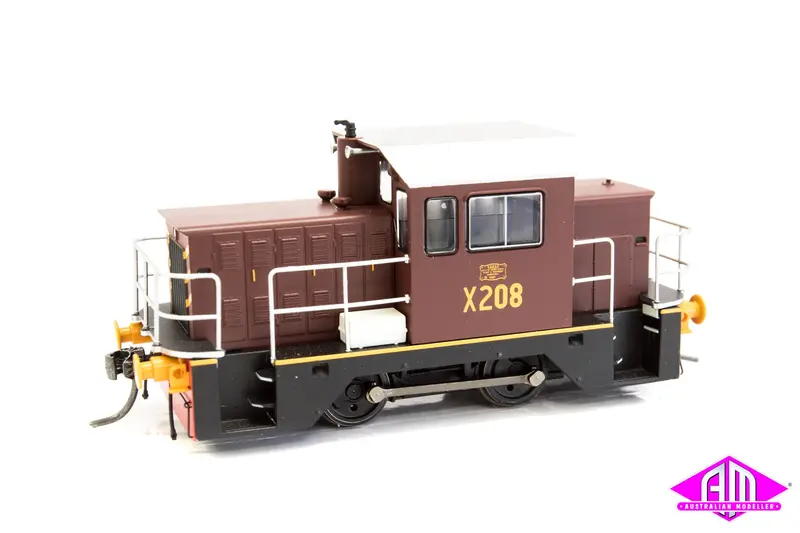 Nswgr X200 Class Rail Tractor X208 Rail Tractor - Indian Red 1