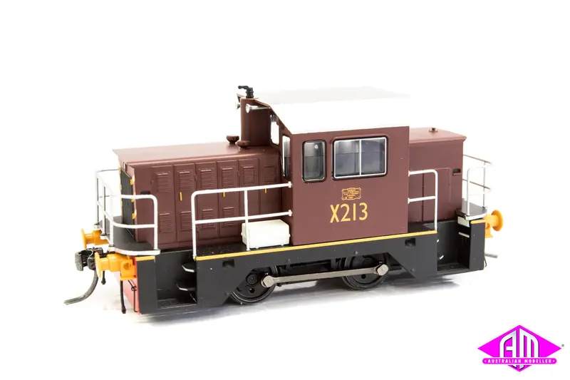 Nswgr X200 Class Rail Tractor X213 Rail Tractor - Indian Red 1