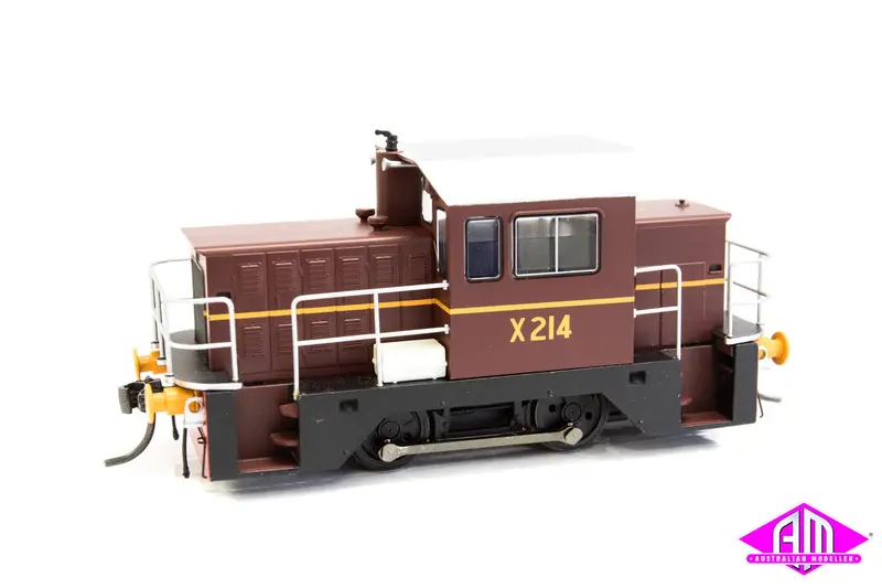 Nswgr X200 Class Rail Tractor X214 Rail Tractor - Indian Red 1