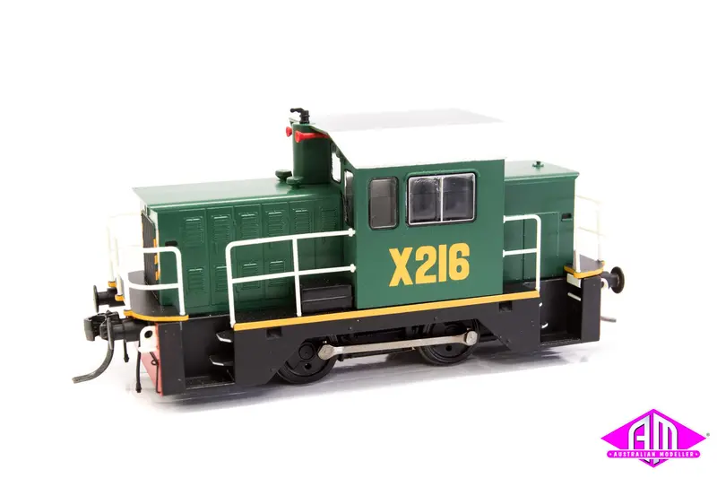 Nswgr X200 Class Rail Tractor X216 Rail Tractor - Green 1