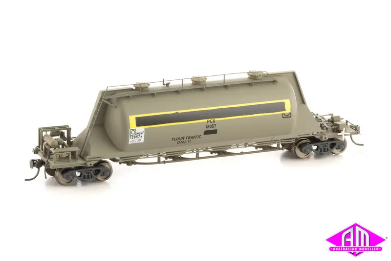 Nswr Cement Hoppers Grime 4 Car Set Npcf-03 1