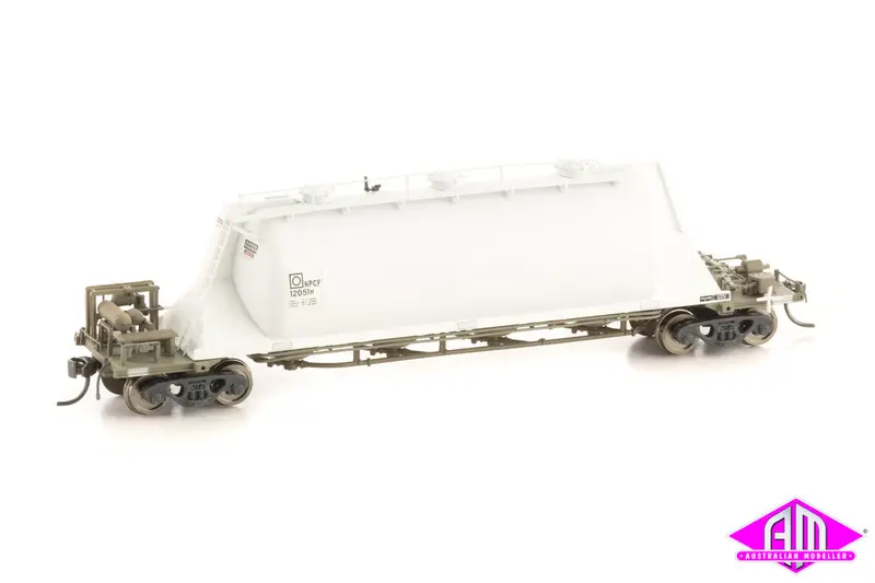 Nswr Cement Hoppers Pn White 4 Car Set Npcf-05 1