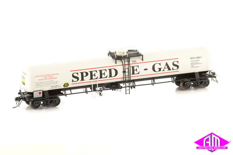 Nswr Gs Lpg Rail Tank Cars Nthf Speed-E-Gas 1980 B (Twin Pack) 1
