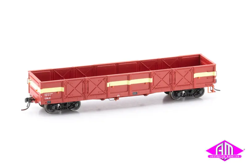 Om Open Wagon Sar Red Rivetted Body Fto303 (3 Pack) 1