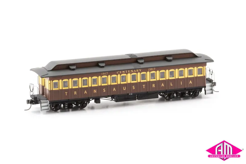 Or489 - Centenary Coach "Transaustralia" - Cream Band With Painted Arches (Ho Scale) 1