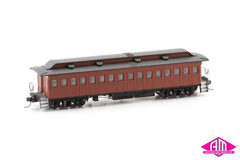 Or498 - Glenelg Coach - Undecorated - Brown (Ho Scale) 1