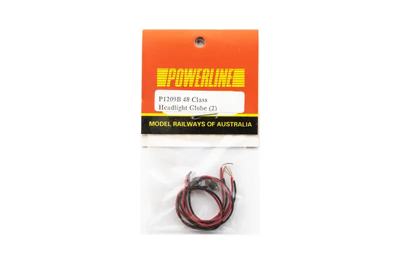 P1209b - 48 Class Headlight Globe - 2Pc (Ho Scale) 1