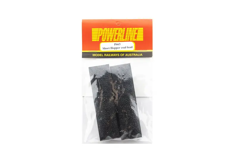P663 - Short Hopper Load - Coal Load (Ho Scale) 1