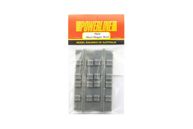 P664 - Short Hopper Roof (Ho Scale) 1