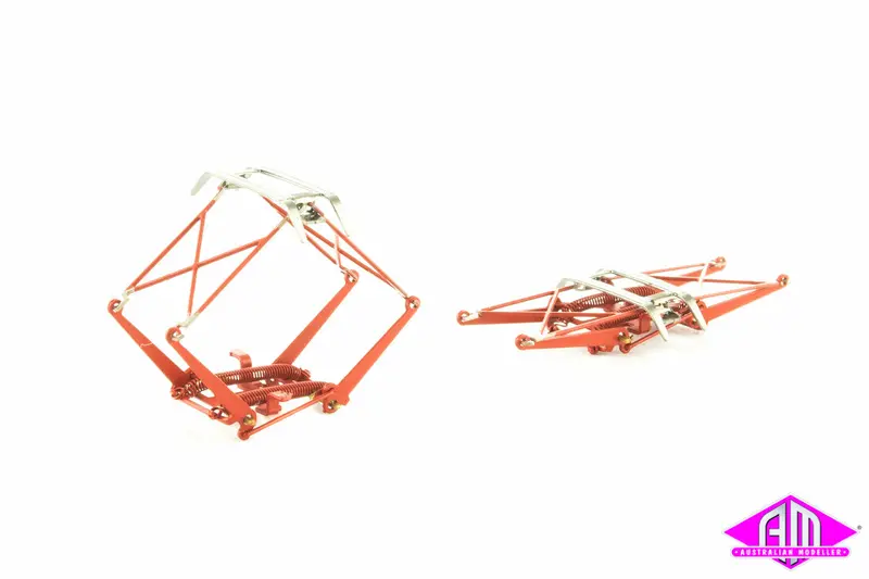 Pantographs Nsw Early Style Red - 1 Pair Sp-50 1