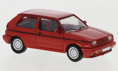 Pcx870087 - Vw Rallye Golf - Red (Ho Scale) 1