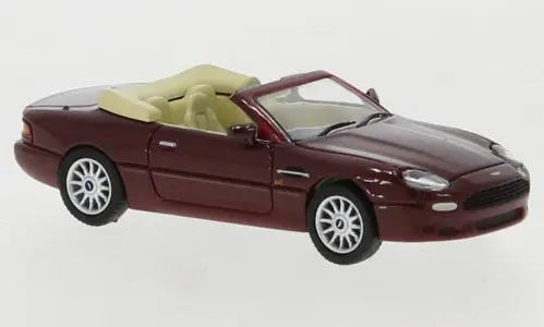 Pcx870146 - Aston Martin Db7 Volante - Metallic Dark Red - Rhd (Ho Scale) 1