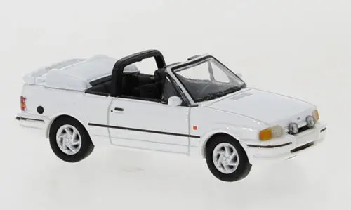 Pcx870156 - Ford Escort Iv Convertible - White (Ho Scale) 1