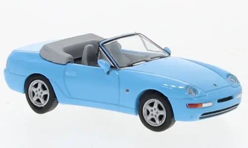 Pcx870182 - Porsche 968 Cabriolet 1991 - Light Blue (Ho Scale) 1